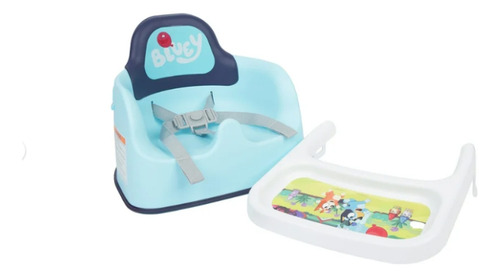 The First Years Bluey Mealtime Booster Seat Toddler Feeding Color Agua