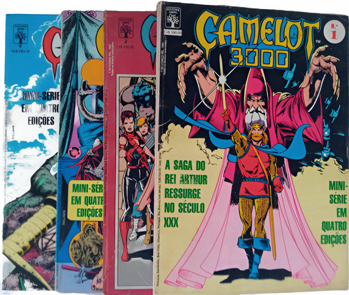 Coleçao Completa Camelot Em 4 Volumes 1 A 4 - 1988 (Usado)