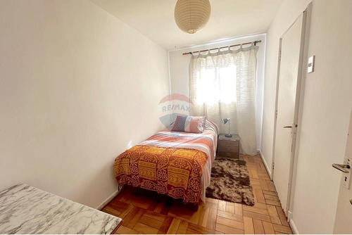 Clásico Depto Amoblado En Arriendo, 4 D 3 B