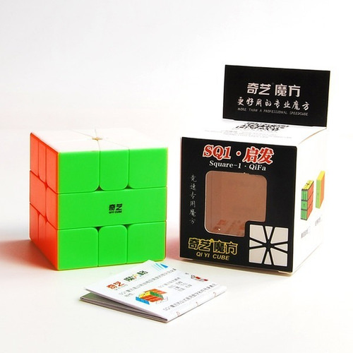 Cubo Rubik Square 1 Qiyi Qifa Stickerless Sq1 + Base + Lubri