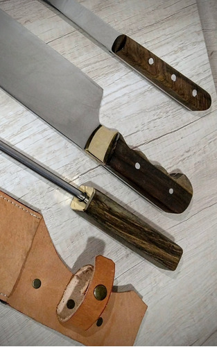 Imagen 4 de 10 de Regalo Día Del Padre Kit Asador 3