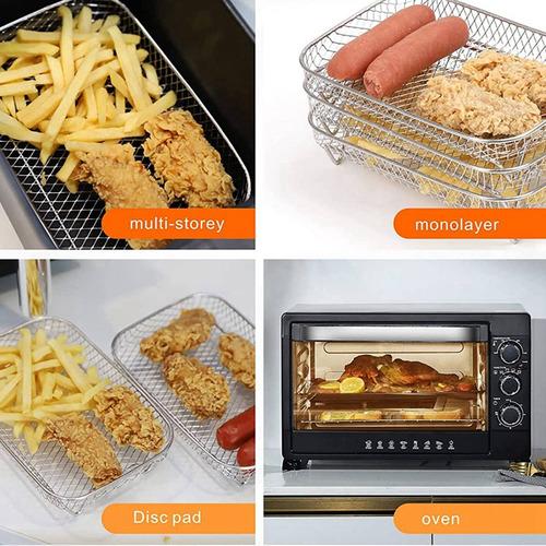 Juego De Forros Para Accesorios Air Fryer Incluye 2 Piezas