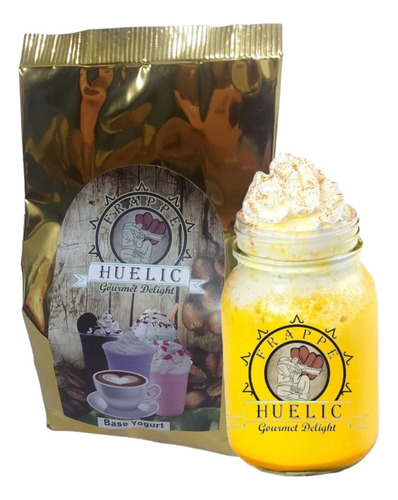 Frappé Golden Milk Instantáneo 1kg Frio-caliente Base Polvo