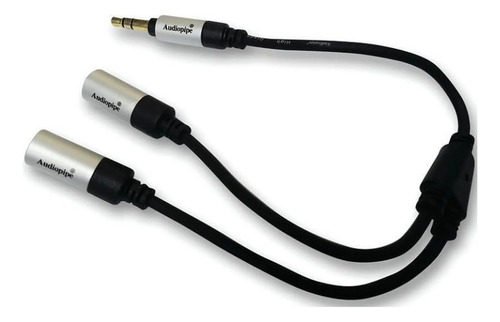 Cable Audio Splitter Spica 3.5mm Macho A Doble Hembra