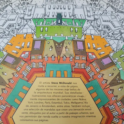 Ciudades Fabulosas Para Colorear Steve Mcdonald Urano (Usado)