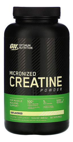 Creatina Micronizada 300 Gr Optimum Nutrition