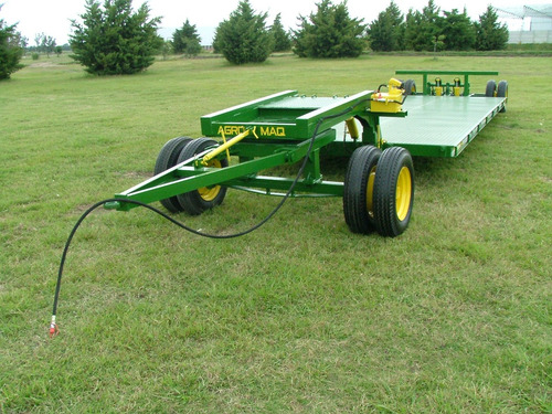 Tráiler Carretón Hidráulico - Para Transporte Y Uso Rural