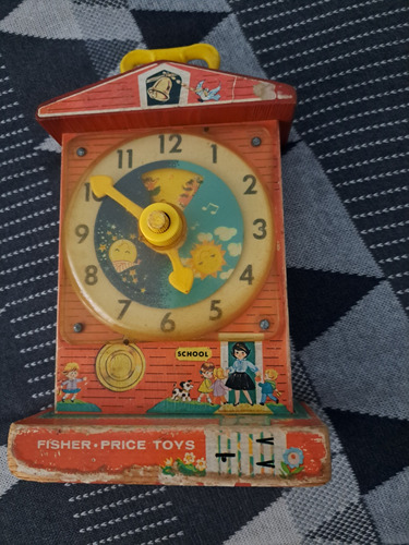 Fisher Price Antigua Music Box Excelente Estado