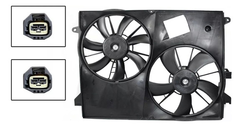 Motoventilador Completo Chevrolet Captiva 2011 Al 2015 