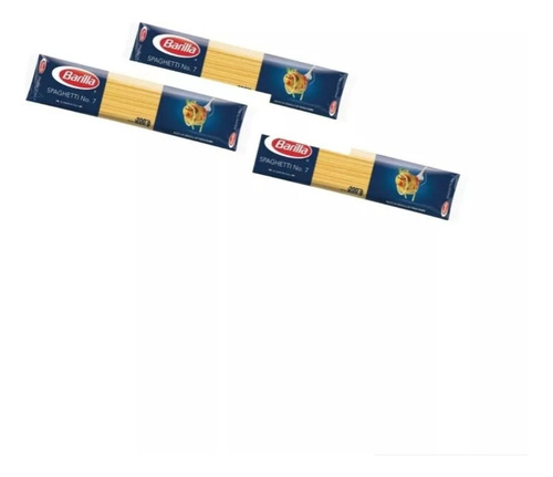 Pasta Barilla Spaghetti No. 7 200g 3pzas