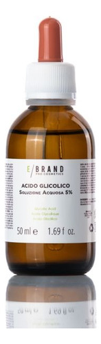 Acido Glicólico Al 5% Ebrand Made In Italy 50ml Aclarante