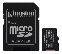 Comprar Tarjeta De Memoria Kingston Sdcs2sp  Canvas Select Plus Con Adaptador Sd 128gb
