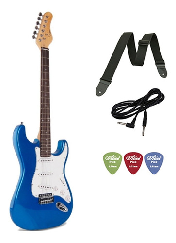 Guitarra Electrica Smiger Stratocaster + Funda Correa Cable