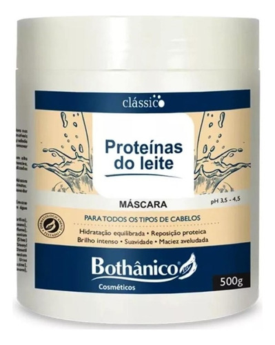 Máscara Proteínas Do Leite 500g - Bothânico