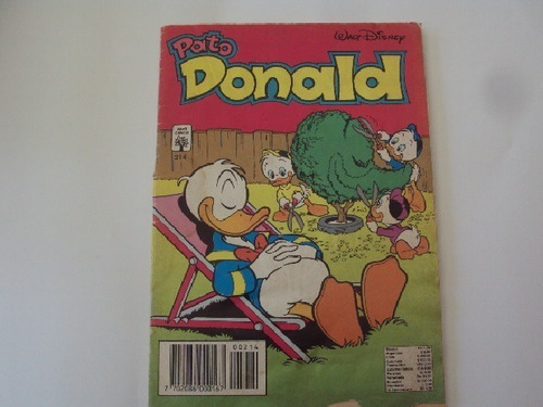 Historieta Pato Donald # 214 -  Disney - Abril Cinco