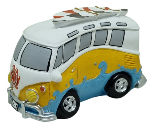 Cofre Kombi Praia Enfeite Decorativo Rack Sala