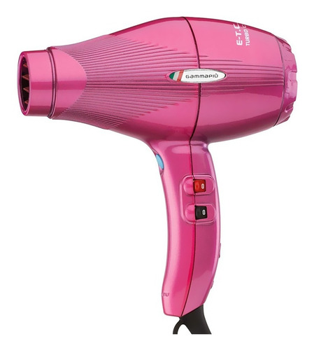 Secador Pelo Gamma Piú E.t.c Light Rosa Turbo