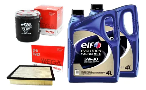 Kit Filtro New Hilux 2,8 + Aceite Elf Evol Fulltech Msx 5w30