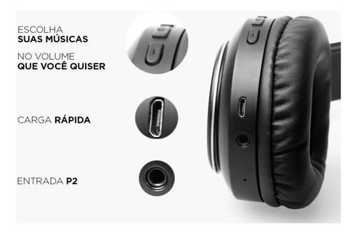 Fone De Ouvido Bluetooth Breeze S1c/ Nf E 1 Ano De Garantia