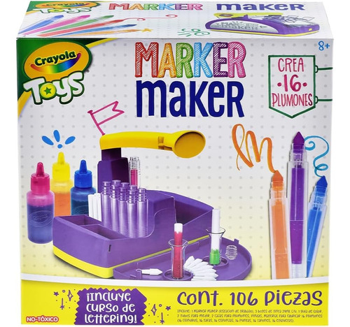 Crayola Marker Maker Fabrica De Marcadores 74-7054-74