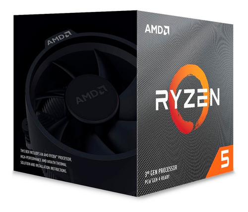 Imagem 2 de 3 de Processador Amd Ryzen 5 3600x Cache 32mb 3.8ghz 4.4ghz Max
