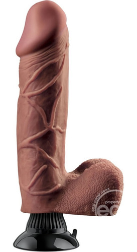 Vibrador Real Feel Deluxe N. ° 10 De 10 Pulgadas - Marrón
