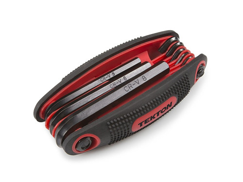 Tekton Plegable Llave Hexagonal Juego De Llaves, Métrica, De