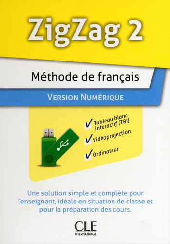 Libro Zigzag Niveau 2 Version Numerique Pour Tbi Ou Video...