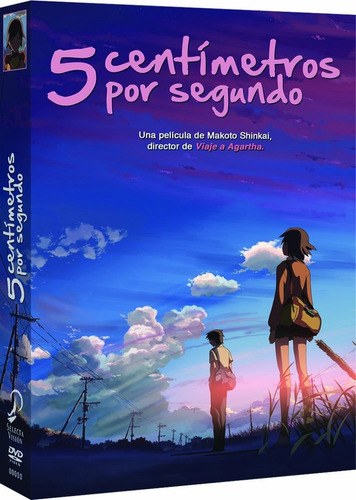 Dvd 5 Centimetros Por Segundo / De Makoto Shinkai