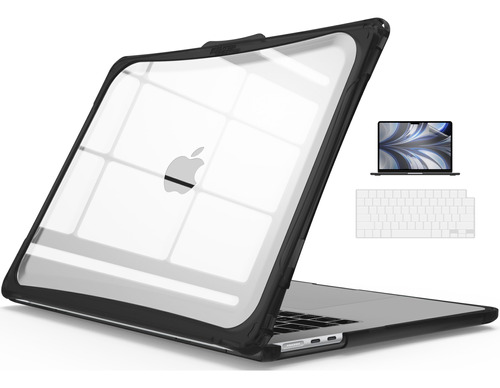 Funda Para Laptop Resistente Para Macbook Air M2 Negro