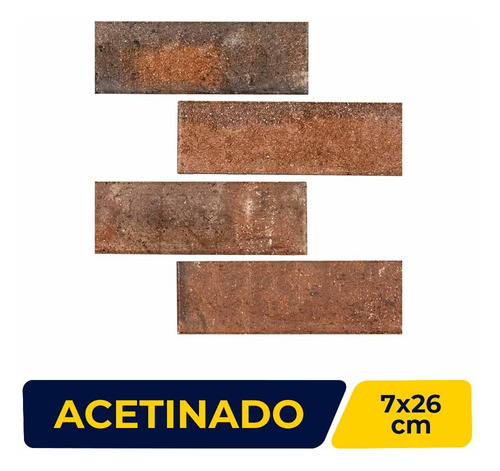 Revestimento Portobello Georgian Blend 07x26cm Caixa 0,92m²