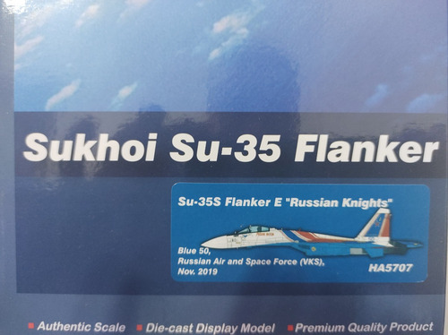 1/72 Sukhoi Su-35 Flaker Die Cast Hobby Master