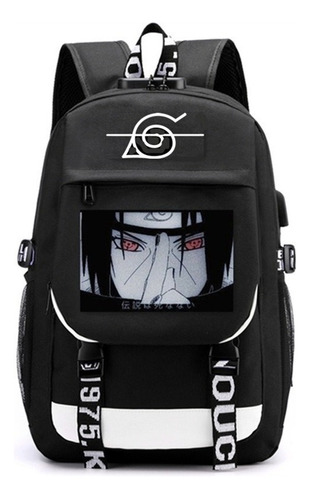 Mochila Casual Anime Uchiha Itachi Naruto Cool Fashion