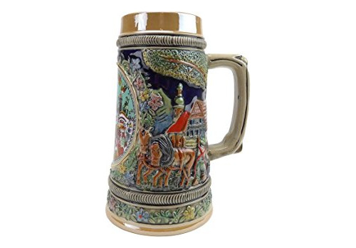 Jarra De Cerveza Oktoberfest Beer Stein De E.h.g. |.90 Litro