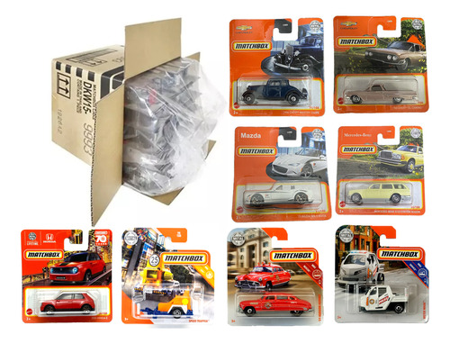 Carros Caja X 50 Matchbox Originales + Hot Wheels Obsequio 