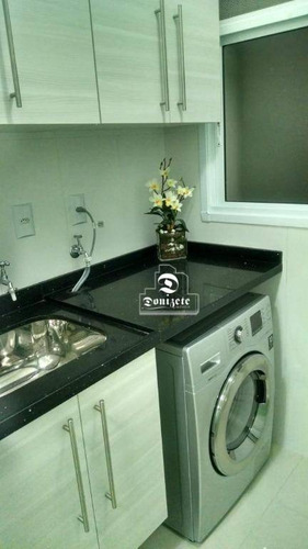 Apartamento Com 2 Dormitórios À Venda, 54 M² Por R$ 361.000,00 - Vila Príncipe De Gales - Santo André/sp - Ap15879