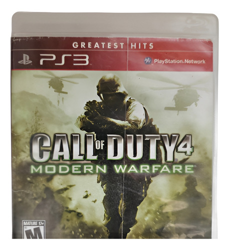 Call Of Duty 4: Modern Warfare Para Ps3 (Usado)