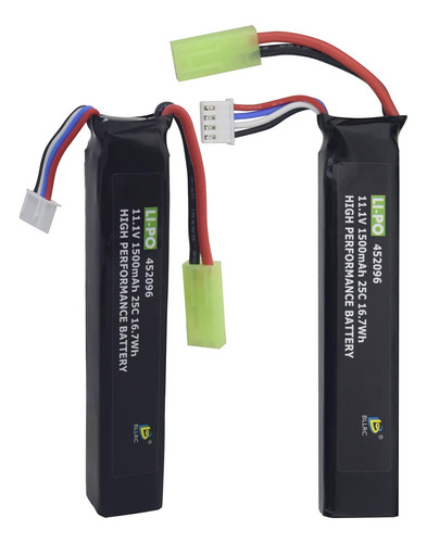 Accessory 2pcs 3s 11.1v 1500mah 452096 Batería De Litio Para