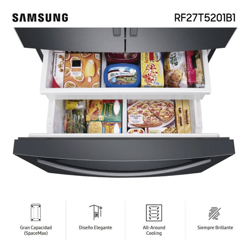 Imagen 5 de 11 de Side By Side Samsung Tecnología Digital Inverter Rf27t5201b1