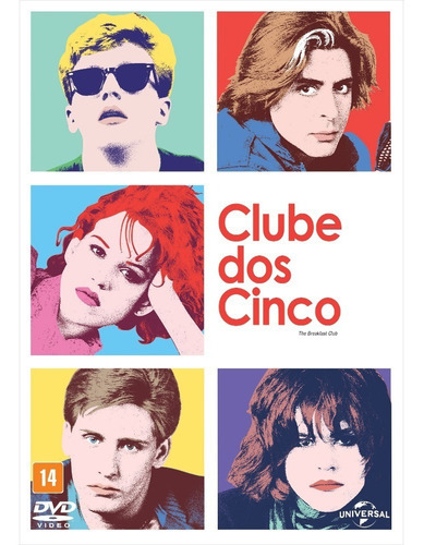 Clube Dos Cinco Dvd Original Lacrado