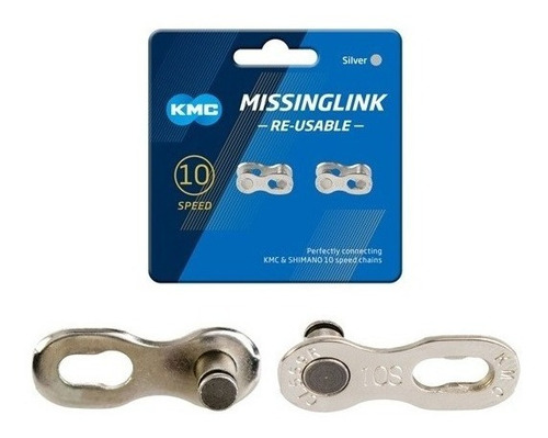 Kit X2 Conectores Cadena Missinglink Kmc 10v - Spitale Bikes