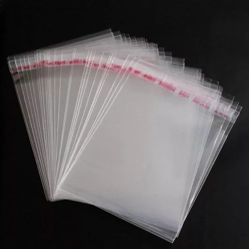 Pack 100 Bolsas Celofan Transparente Cierre Autoadhesivo 3x17 Cms. (ideal  Para Bolígrafos) - 2