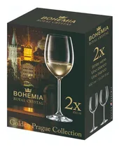 Comprar Copas De Cristal Bohemia, Copón 450 Ml X2 Uni Caja Regalo