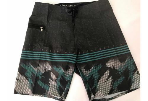 Imagem 2 de 8 de Bermuda Surf Pena Maximun Tecnologia Laser Colada 1 Costura