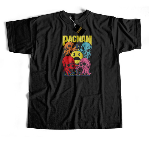 Remera Pacman Fantasmas Video Juego