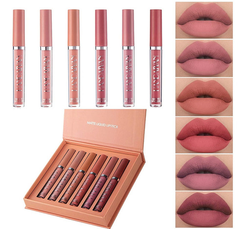 Kit De Labios Mate Mate Liquid Lip Gloss B