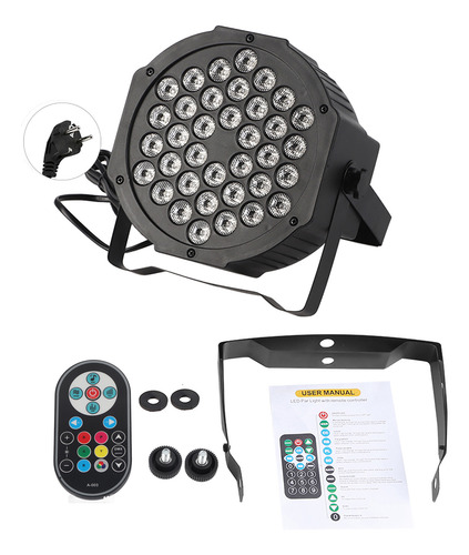 Control Remoto Stage 72 W 36 Led Rgb Party Disco Club Dmx512