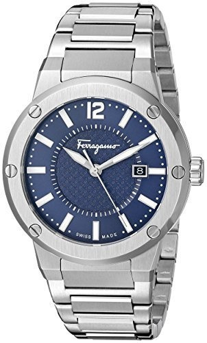 Reloj Salvatore Ferragamo F-80 Plata Men's