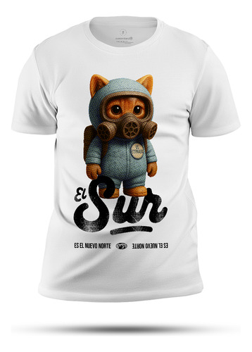 Remera El Eternauta- Gato Eternauta - 100% Algodón Premium