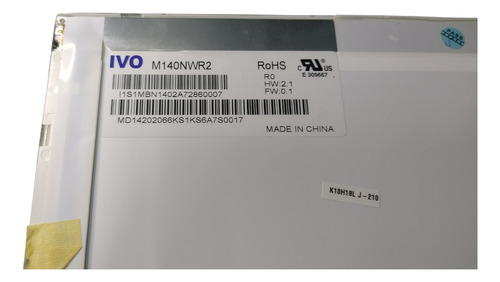 Tela 14 Pol. Led Notebook Positivo Premium 7150 M140nwr2 R0 (Usado)